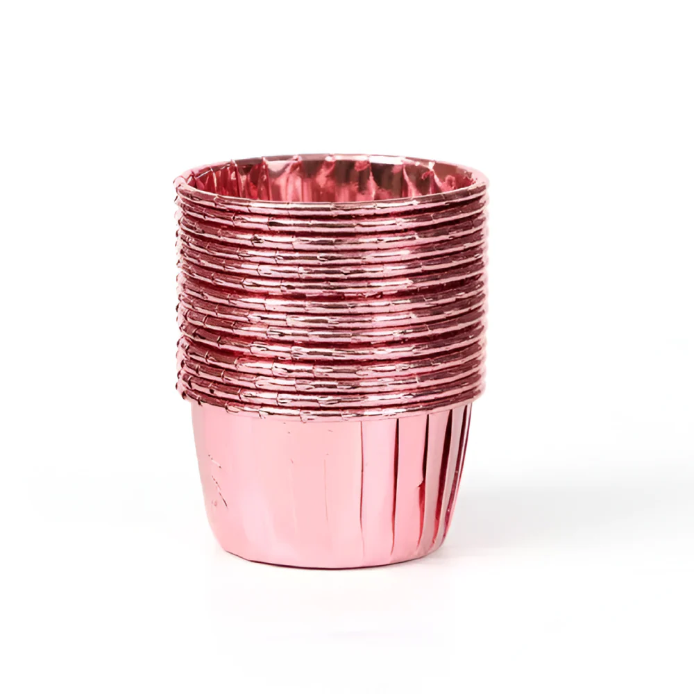 Capacillo Doble Color Oro Rosa N°5 25 Unds. - Image 3