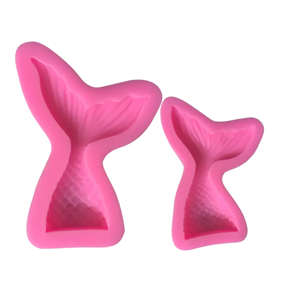 Molde de Silicona Cola de Sirena 9 Cm - Image 3