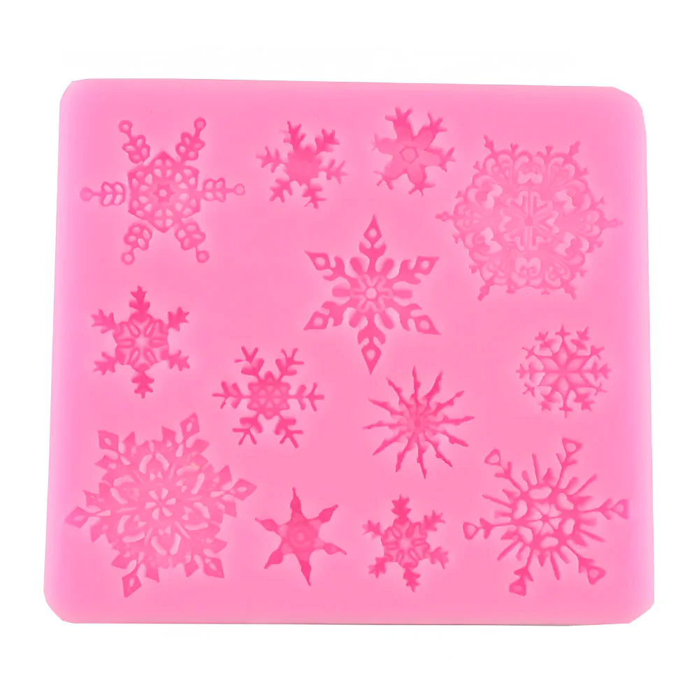 Molde de Silicona Copos De Nieve - Image 3