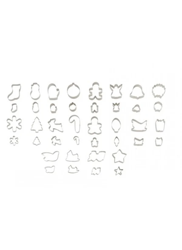 Tarro Cortadores Navideños X 40 Piezas Wilton - Image 3